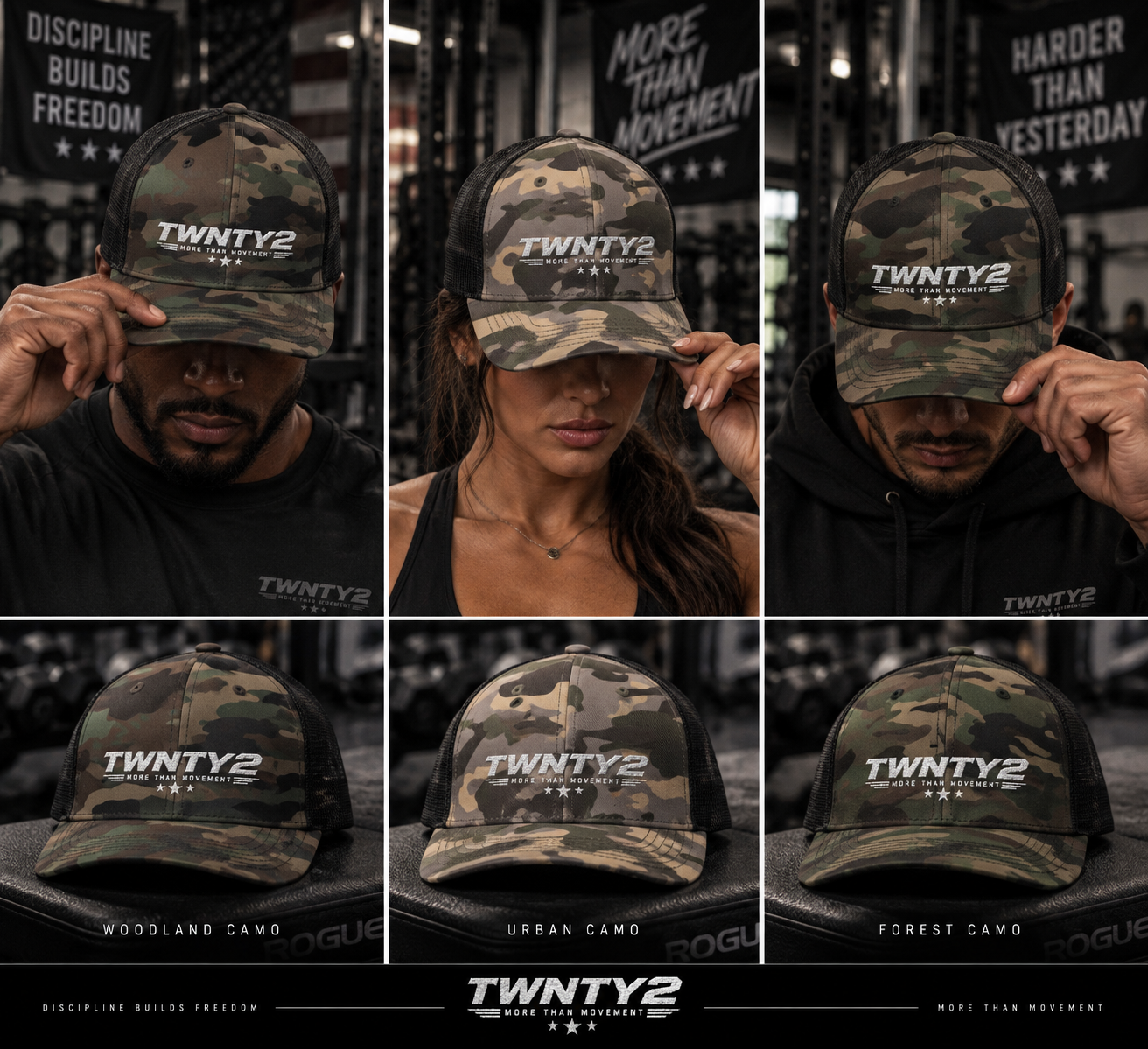 TWNTY2 Camo Snapback