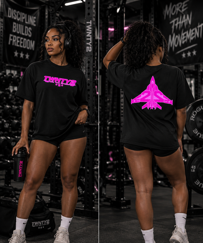 TWNTY2 Hot Pink Design Tee