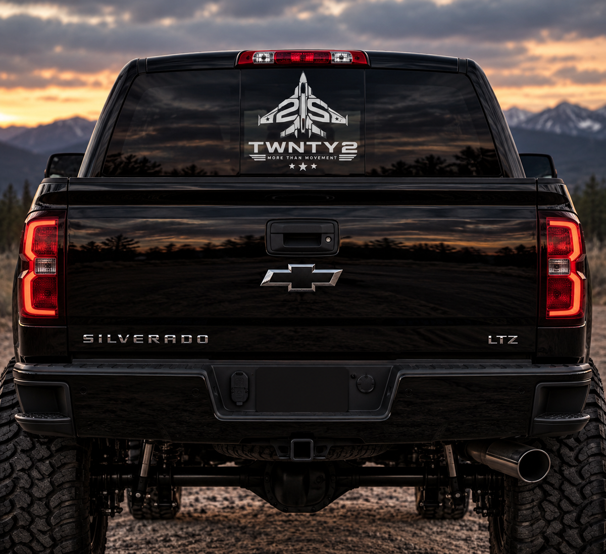 TWNTY2 Full Logo Decal