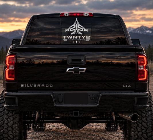 TWNTY2 Full Logo Decal