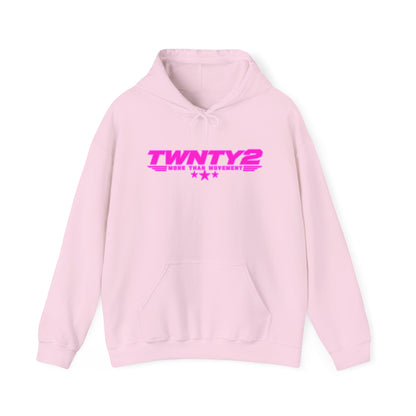 TWNTY2 Hot Pink Design Hoodie