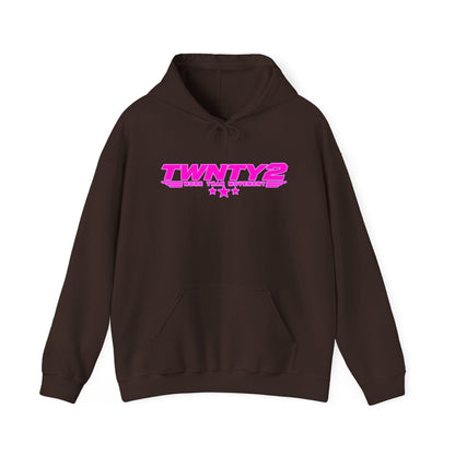 TWNTY2 Hot Pink Design Hoodie